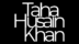 Taha Husain Khan